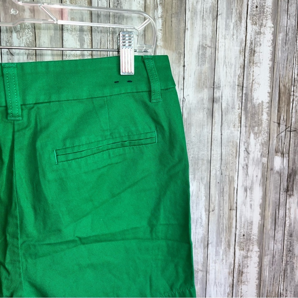 J.Crew Green 5” Chino Shorts Women’s Size 6 Casual Summer Preppy - Picture 4 of 7